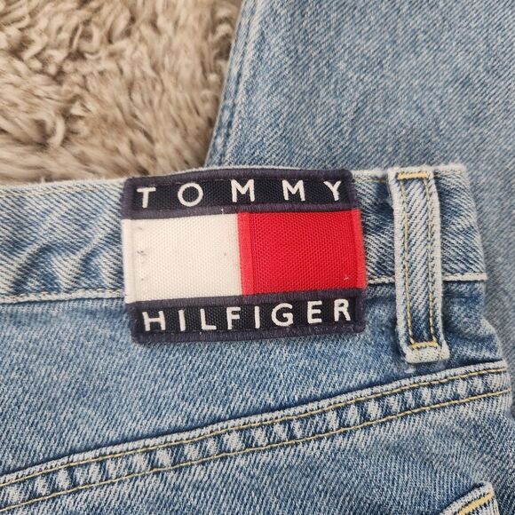 Tommy Hilfiger Tommy Jeans Vintage 1990s Straight Leg Mom Jeans Size 13 - Picture 4 of 10